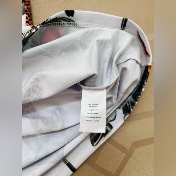 Sporty Buff Women’s Golf Shirt Leopard Print Moisture Wicking Size XXL - Picture 4 of 6